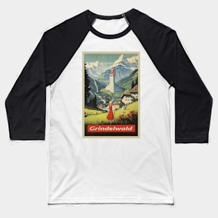 Grindelwald, Switzerland Baseball T-Shirt